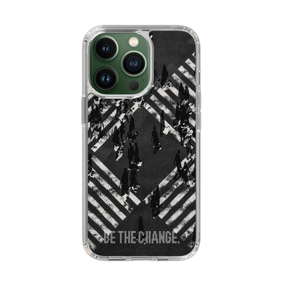 Slim Protection Case［ Original - Dot Overlay - BE THE CHANGE/B ］