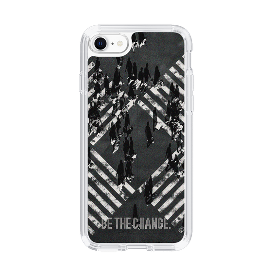 Slim Protection Case［ オリジナル - ドットオーバーレイ - BE THE CHANGE/B ］
