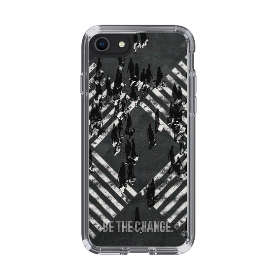 Slim Protection Case［ オリジナル - ドットオーバーレイ - BE THE CHANGE/B ］