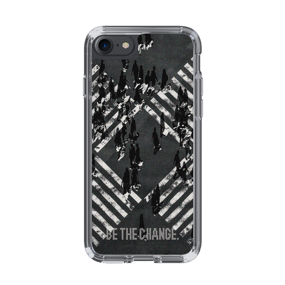 Slim Protection Case［ オリジナル - ドットオーバーレイ - BE THE CHANGE/B ］