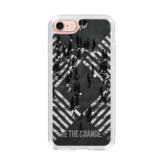 Slim Protection Case［ オリジナル - ドットオーバーレイ - BE THE CHANGE/B ］