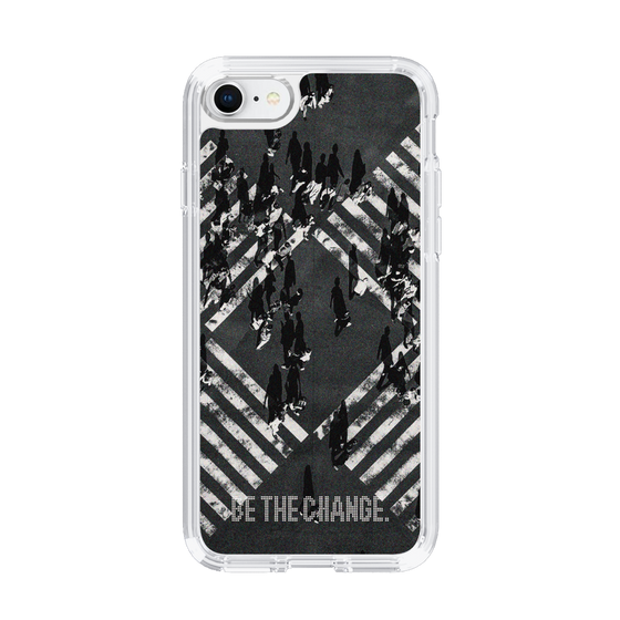Slim Protection Case［ オリジナル - ドットオーバーレイ - BE THE CHANGE/B ］