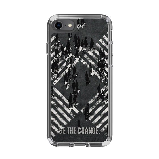 Slim Protection Case［ オリジナル - ドットオーバーレイ - BE THE CHANGE/B ］