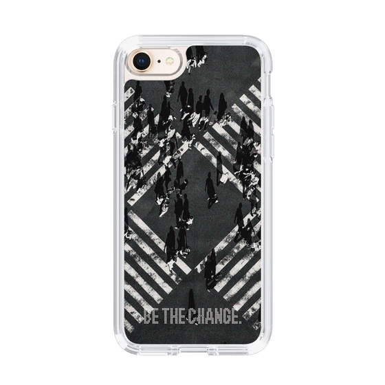 Slim Protection Case［ オリジナル - ドットオーバーレイ - BE THE CHANGE/B ］