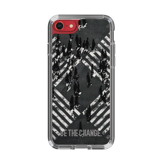 Slim Protection Case［ オリジナル - ドットオーバーレイ - BE THE CHANGE/B ］