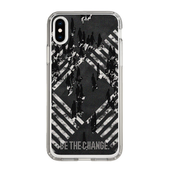 Slim Protection Case［ Original - Dot Overlay - BE THE CHANGE/B ］