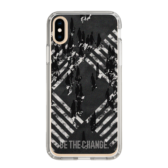 Slim Protection Case［ Original - Dot Overlay - BE THE CHANGE/B ］