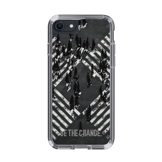 Slim Protection Case［ オリジナル - ドットオーバーレイ - BE THE CHANGE/B ］