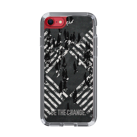 Slim Protection Case［ オリジナル - ドットオーバーレイ - BE THE CHANGE/B ］