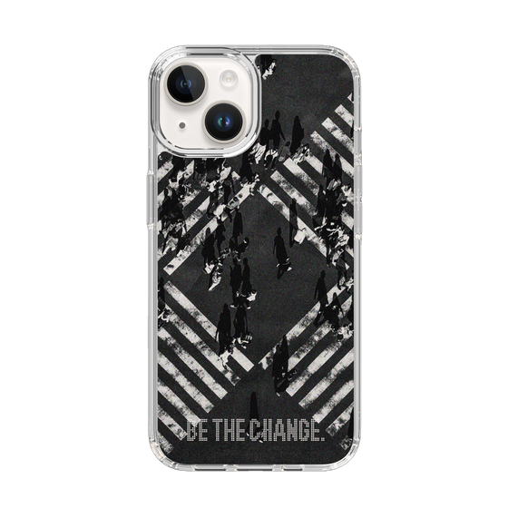 Slim Protection Case［ Original - Dot Overlay - BE THE CHANGE/B ］