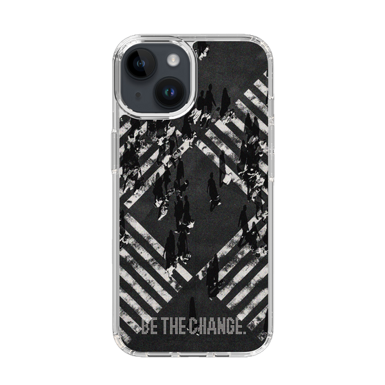 Slim Protection Case［ Original - Dot Overlay - BE THE CHANGE/B ］