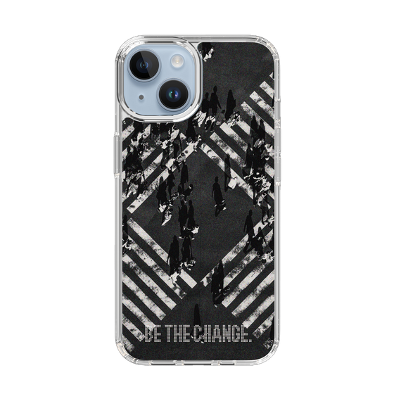 Slim Protection Case［ Original - Dot Overlay - BE THE CHANGE/B ］