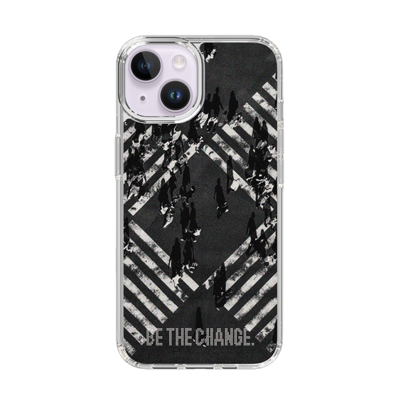 Slim Protection Case［ Original - Dot Overlay - BE THE CHANGE/B ］