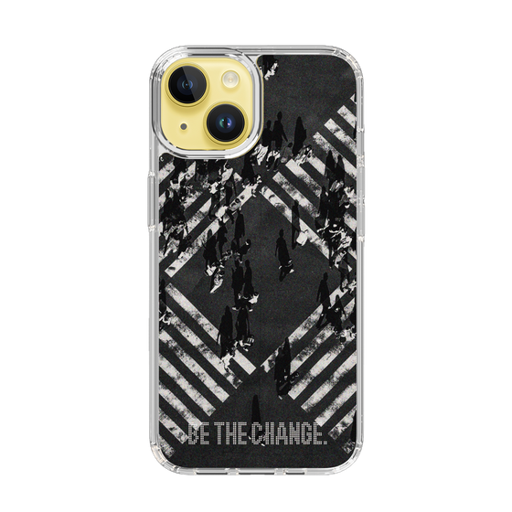 Slim Protection Case［ Original - Dot Overlay - BE THE CHANGE/B ］