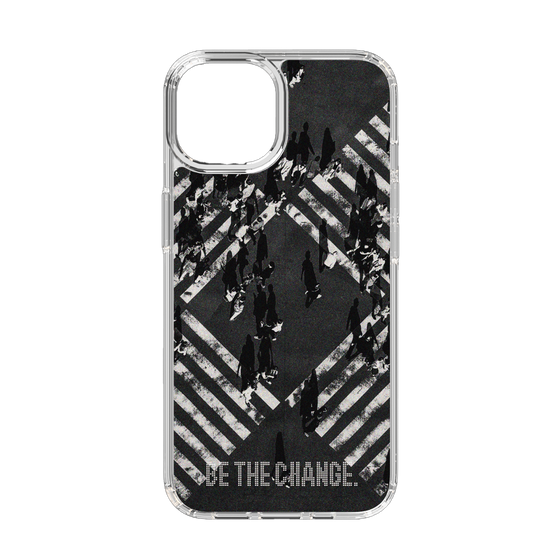 Slim Protection Case［ Original - Dot Overlay - BE THE CHANGE/B ］