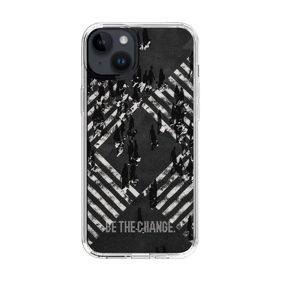 Slim Protection Case［ Original - Dot Overlay - BE THE CHANGE/B ］