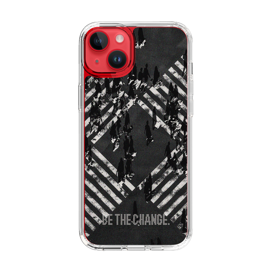 Slim Protection Case［ Original - Dot Overlay - BE THE CHANGE/B ］