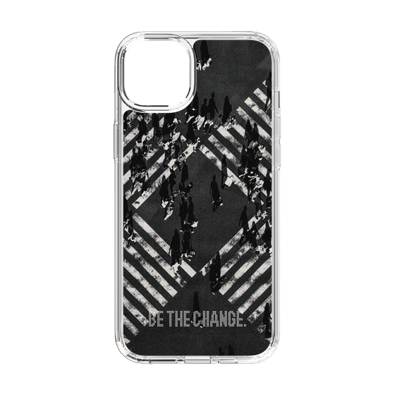 Slim Protection Case［ Original - Dot Overlay - BE THE CHANGE/B ］