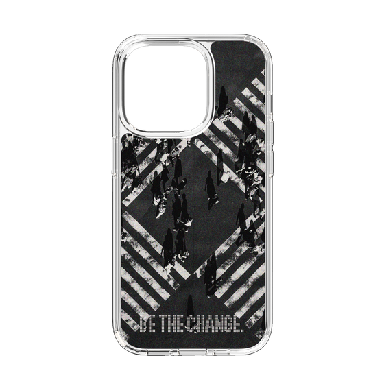 Slim Protection Case［ Original - Dot Overlay - BE THE CHANGE/B ］
