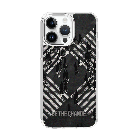 Slim Protection Case［ Original - Dot Overlay - BE THE CHANGE/B ］