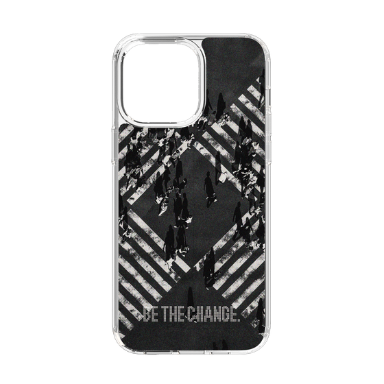 Slim Protection Case［ Original - Dot Overlay - BE THE CHANGE/B ］