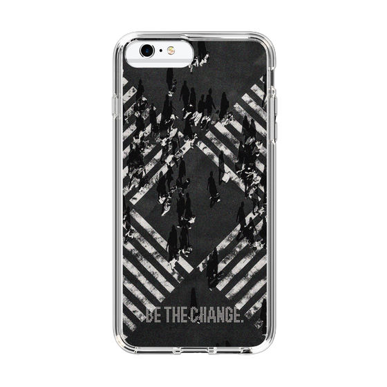 Slim Protection Case［ Original - Dot Overlay - BE THE CHANGE/B ］