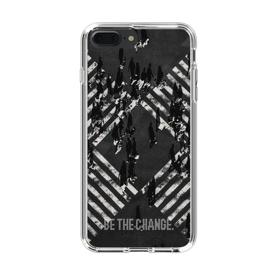 Slim Protection Case［ Original - Dot Overlay - BE THE CHANGE/B ］
