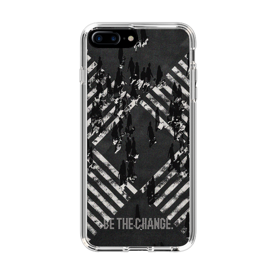 Slim Protection Case［ Original - Dot Overlay - BE THE CHANGE/B ］