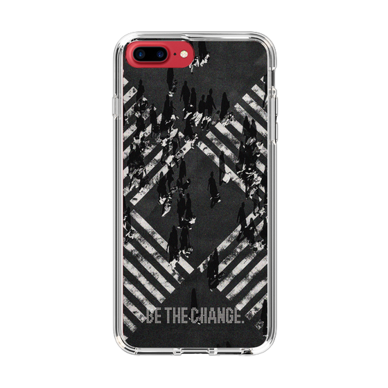 Slim Protection Case［ Original - Dot Overlay - BE THE CHANGE/B ］
