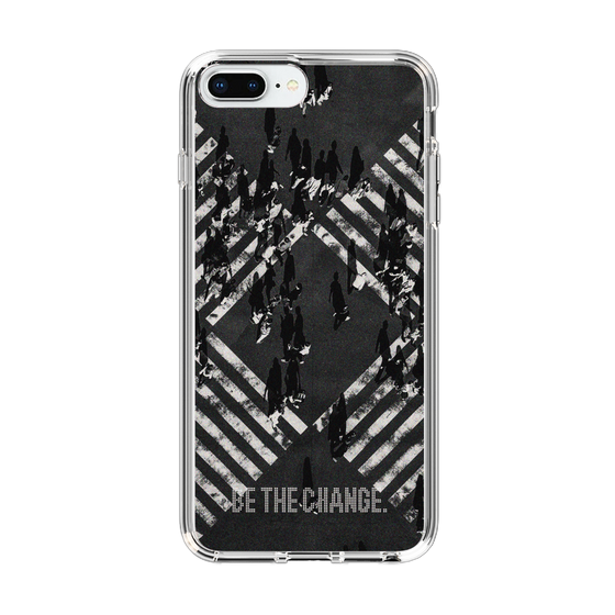 Slim Protection Case［ Original - Dot Overlay - BE THE CHANGE/B ］