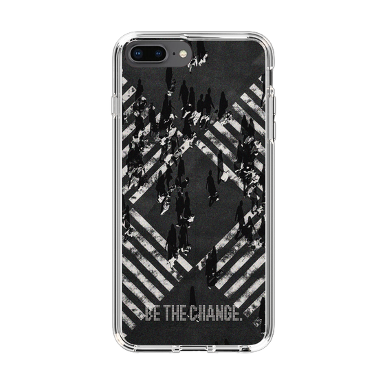 Slim Protection Case［ Original - Dot Overlay - BE THE CHANGE/B ］
