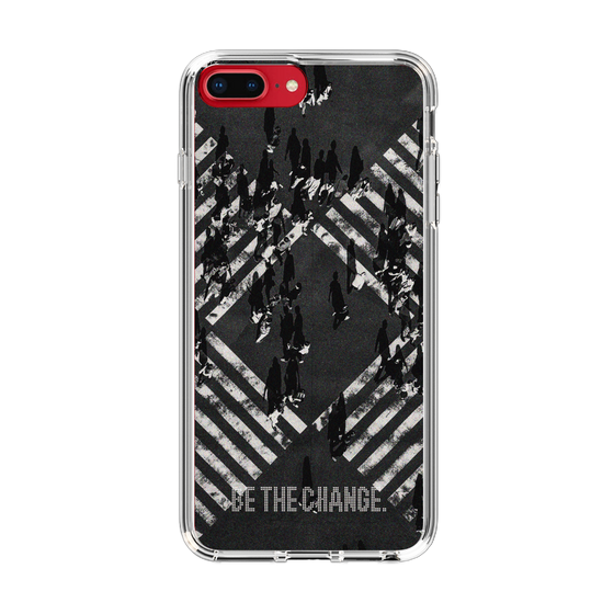 Slim Protection Case［ Original - Dot Overlay - BE THE CHANGE/B ］