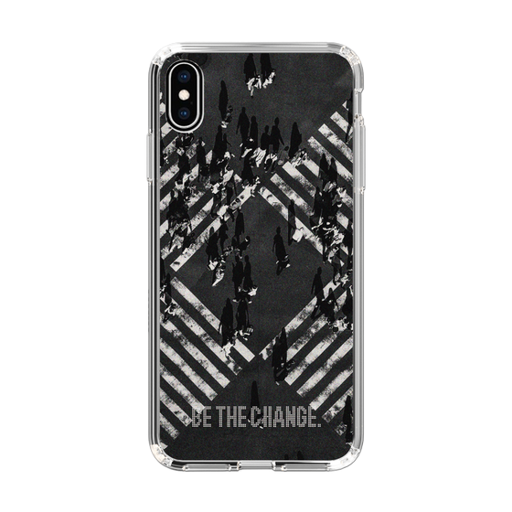 Slim Protection Case［ Original - Dot Overlay - BE THE CHANGE/B ］
