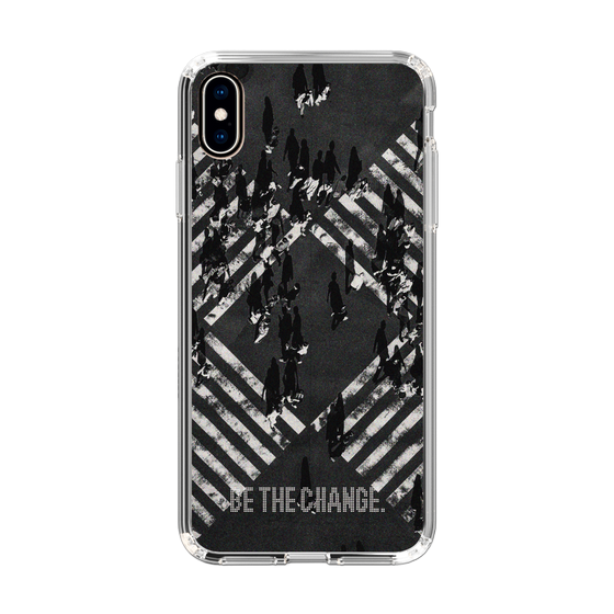 Slim Protection Case［ Original - Dot Overlay - BE THE CHANGE/B ］