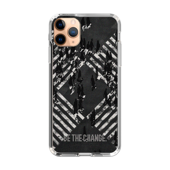 Slim Protection Case［ Original - Dot Overlay - BE THE CHANGE/B ］