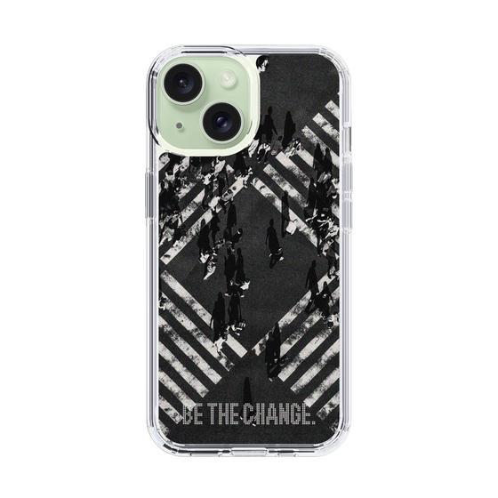 Slim Protection Case［ Original - Dot Overlay - BE THE CHANGE/B ］
