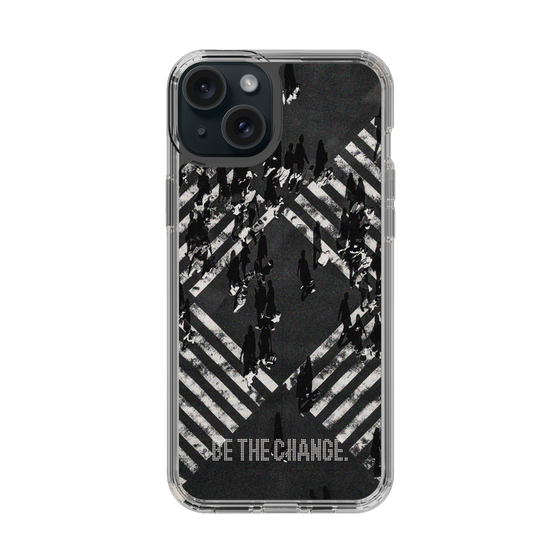 Slim Protection Case［ Original - Dot Overlay - BE THE CHANGE/B ］