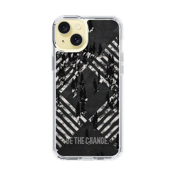 Slim Protection Case［ Original - Dot Overlay - BE THE CHANGE/B ］