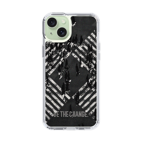 Slim Protection Case［ Original - Dot Overlay - BE THE CHANGE/B ］