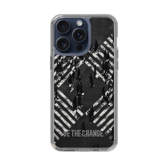 Slim Protection Case［ Original - Dot Overlay - BE THE CHANGE/B ］