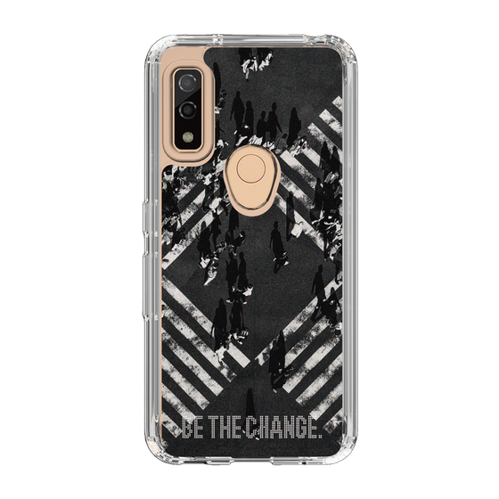 Slim Protection Case［ Original - Dot Overlay - BE THE CHANGE/B ］