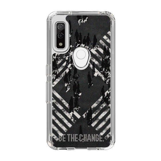 Slim Protection Case［ Original - Dot Overlay - BE THE CHANGE/B ］