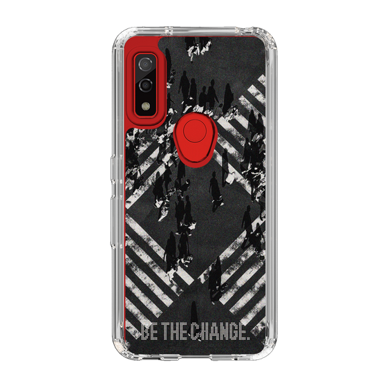 Slim Protection Case［ Original - Dot Overlay - BE THE CHANGE/B ］