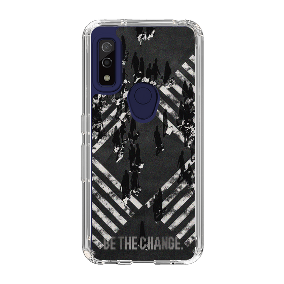 Slim Protection Case［ Original - Dot Overlay - BE THE CHANGE/B ］