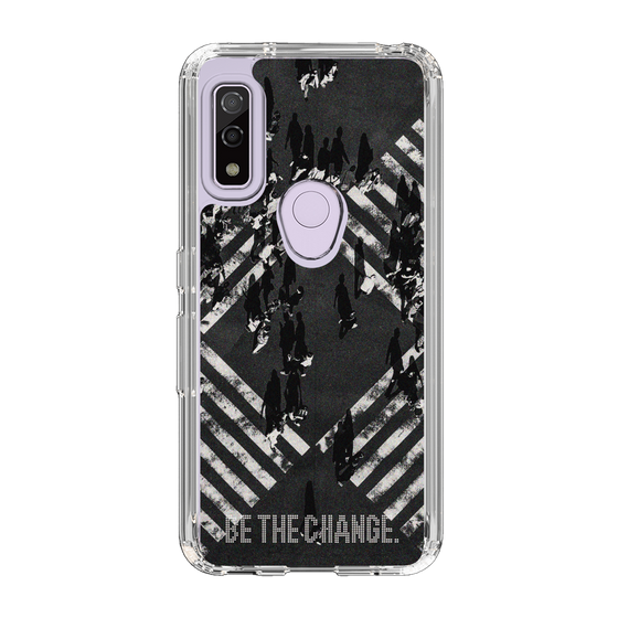 Slim Protection Case［ Original - Dot Overlay - BE THE CHANGE/B ］
