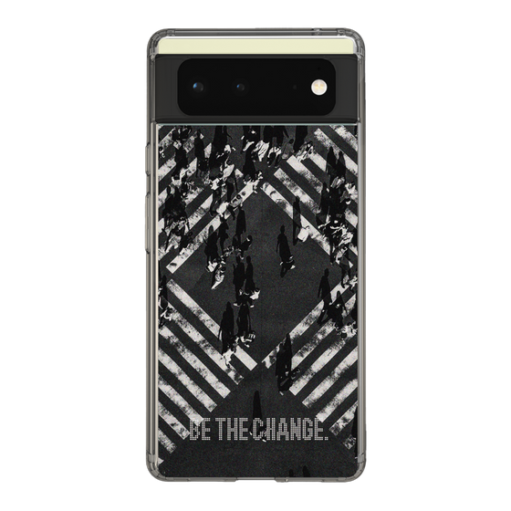 Slim Protection Case［ Original - Dot Overlay - BE THE CHANGE/B ］