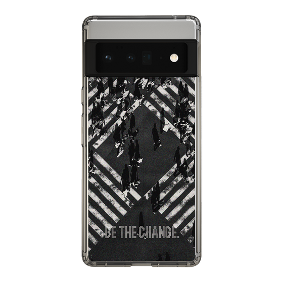 Slim Protection Case［ Original - Dot Overlay - BE THE CHANGE/B ］