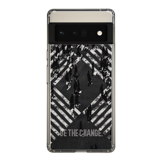 Slim Protection Case［ Original - Dot Overlay - BE THE CHANGE/B ］