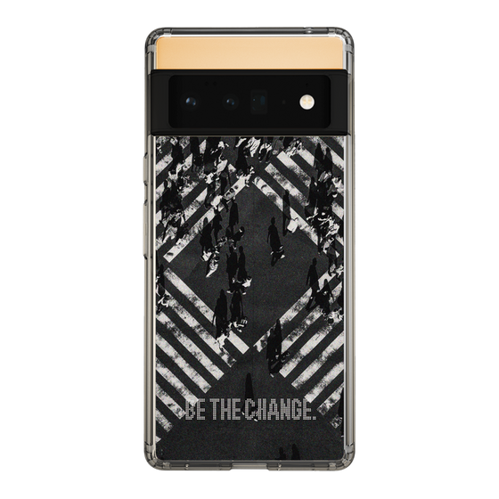 Slim Protection Case［ Original - Dot Overlay - BE THE CHANGE/B ］