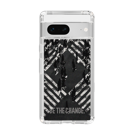 Slim Protection Case［ Original - Dot Overlay - BE THE CHANGE/B ］